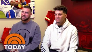 TODAY Goes Inside The Game With Patrick Mahomes, Travis Kelce