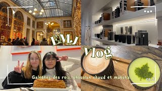 EMJ VLOG #3 - Galettes des rois, chocolat chaud \u0026 matcha