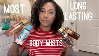 The Most LONGEST LASTING Body Mists! Don’t Sleep On These!