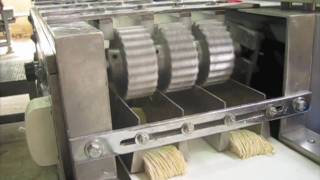 เครื่องทำบะหมี่ JTV \u0026 EXCELLENT cutter machine (noodle factory)