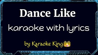 Dance Like (Karaoke/Instrumental with lyrics) || Harrdy Sandhu || Jaani || B praak || #LatestHitSong