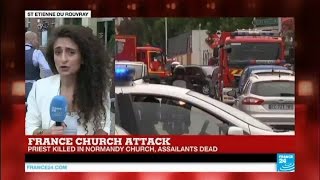 France church attack: priest  killed by IS terrorists "devoted his entire life to church"