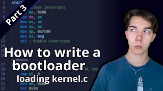 OS development 101 - How to make a bootloader part 3 - load kernel.c