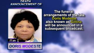 Doris Modeste short