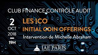 Club Finance Contrôle Audit - Les Initial Coin Offerings