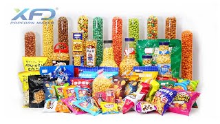 Popcorn Packing Snack Food Packing Bags and Popcorn Packing Bucket