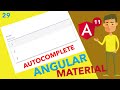 🔴 Angular 11 Tutorial  || Autocomplete Angular Material || Ujjwal Technical Tips