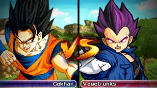 Dragon Ball Super AF: Goku Gohan Fusion VS Vegeta Trunks Fusion (DBZ Budokai Tenkaichi 3 Mods)