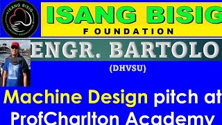 Engr. Prudencio  Bartolo of  DHVTSU joins  ProfCharlton Academy !!!