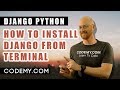 Install Django And Startproject - Air Quality Weather App #5