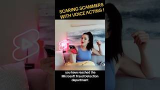Scamming the Scammer with voice acting ! #irlrosie