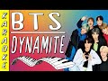 BTS - Dynamite || Karaoke ▪ Piano Instrumental ▪ Lyrics