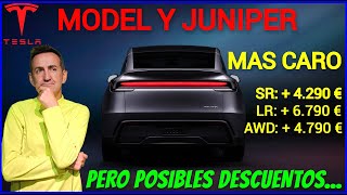 TESLA Model Y JUNIPER - All versions - More expensive but there may be surprises with discounts....