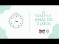 How to Build a Digital Clock with HTML, CSS & JavaScript | Real-Time Clock Web Project