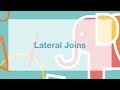Lateral Joins