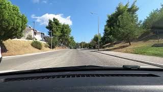 Driving in Chalkidiki Kalithea to Pefkochori GREECE 2020