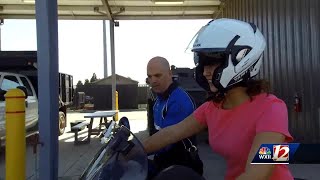 Davidson County Sheriff's Office riding green and surprisingly quiet