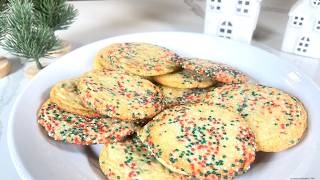 Holiday Sprinkle Sugar Cookies