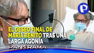 ¡Exclusivo! El secreto de sus ojos: el deseo final de María Benito