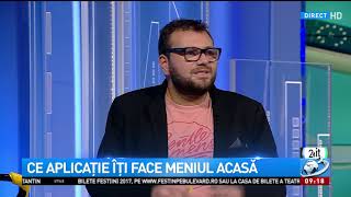 Ce aplicație îți face meniul acasă