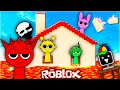 SPRUNKI Play The Floor Is LAVA in Roblox!