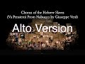 Y5 Chorus of the Hebrew Slaves (Alto Version)