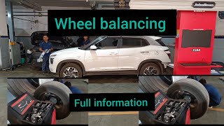 wheel balancing information ll wheel balancing kyu karwani jaruri hey !! wheel balancing of creta