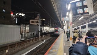 カシオペア紀行仙台行回送赤羽駅通過シーン