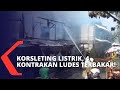 Korsleting Listrik, 4 Rumah Kontrakan di Kelapa Gading Ludes Terbakar!