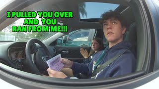 Power Tripping Cop Gives Ticket to Teenager - Broward County, Florida - November 13, 2024