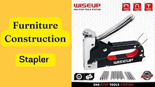 Best WISEUP 3 In 1 Nail Gun DIY Furniture Construction Stapler