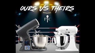 Pampered Chef's Deluxe Stand Mixer vs The Other Guy