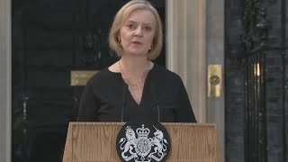 UK Prime Minister speaks after the death of Queen Elizabeth II