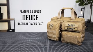 Tactical Baby Gear - 4th Gen. Tactical Diaper Bag Overview