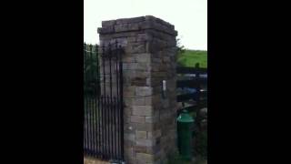 Roscrea Sandstone Entrance Pier and Coping