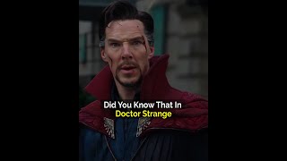 Did You Know That In Doctor Strange