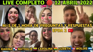 LIVE COMPLETO 🔴 MIGUEL MELFI Y KARINA LINNETT 🇵🇦 12/04/2022. EPDA 2 🇹🇷 MÁS DE 1 HORA DE ENTREVISTA.