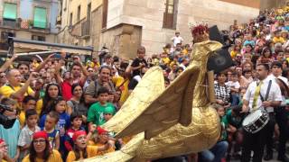 Baixadeta de l'Àliga per Santa Tecla 2015