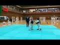 第24回愛知県大会《組手》少年部 女子 32kg級（決勝）24th aichi championship sparring junior female 32kg final／itfテコンドー