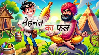 मेहनत का फल || MEHNAT KA FAL || HINDI STORY || हिंदी कहानी || #HindiToon