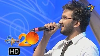 Prudhvi Chandra Performance - Crazy Feeling Song in Karimnagar ETV @ 20 Celebrations