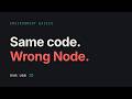 Node Versions and nvm (the version-mismatch fix)