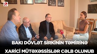 Bakı dövlət sirkinin təmirinə xarici mütəxəssislər cəlb olunub