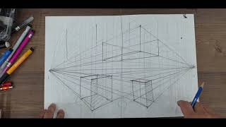 14강.그림배우기.2점투시(형태와공간의이해)그림독학길잡이.그림기초기본기,선연습,투시도법