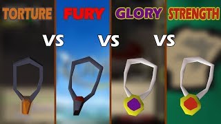 [OSRS] Which AMULET Is Best For TRAINING?!? | Comparison Video