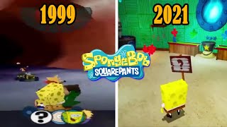 Evolution  Game Spongebob Squarepants 1999 to 2021 || Evolution Of Games