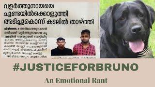 #JusticeforBruno | An Emotional Rant | Ranjini Haridas