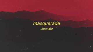 siouxxie ~ masquerade (lyrics) | dropping bodies like a nun song