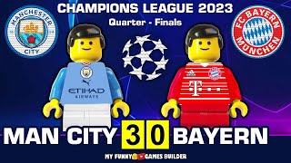 Manchester City vs Bayern Munich 3-0 • Champions League 2023 All Goals & Hіghlіghts in Lego Football