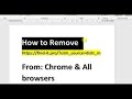 How to Remove find it pro From Chrome All browsers